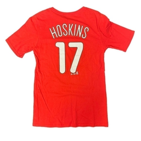 PHILLIES Rhys Hoskins Tee Youth L Large - Picture 3 of 7